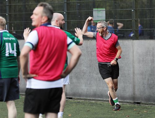 Stormont Five-a-side Tournament 

pictured:

Assembly v Oireachtas (MLA's v TD's)

1209JC25
